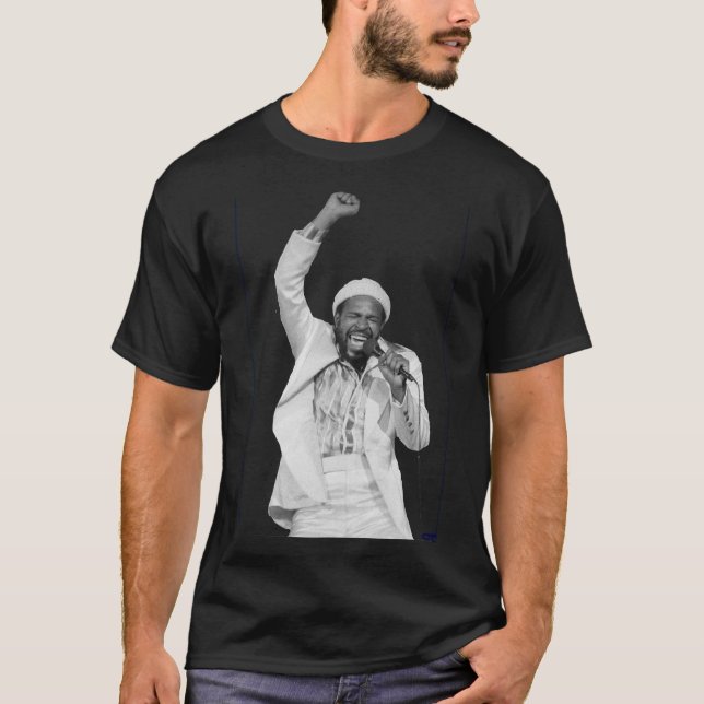 Camiseta Marvin Gaye No Concert 2 (Frente)