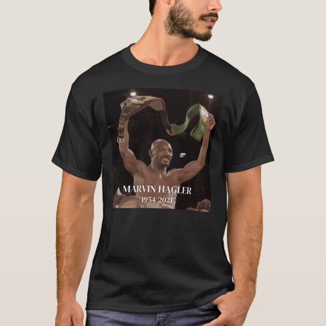 Camiseta Marvin Hagler Classic T-Shirt (Frente)