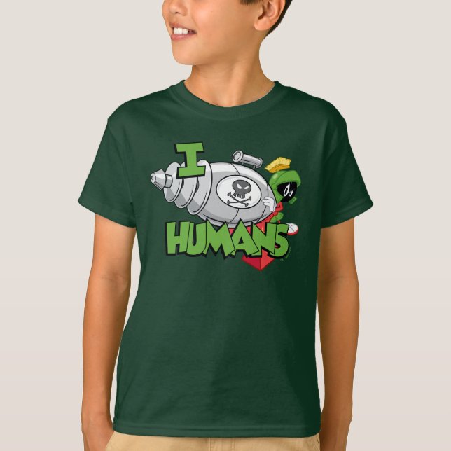 Camiseta MARVIN I Laser Humans (Frente)