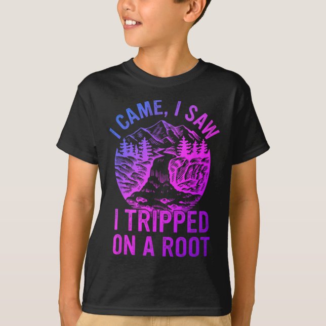 Camiseta Marvin Mickelson Design Co. I Came I Saw I Tripped (Frente)