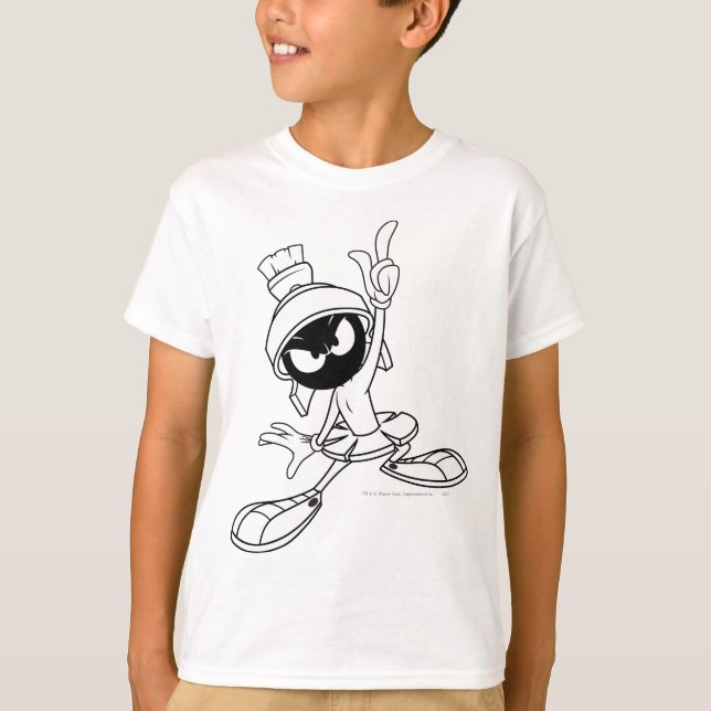 Camiseta MARVIN, O Grande Discurso MARTIAN™ (Frente)