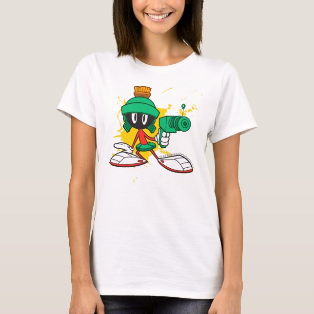 Camiseta MARVIN O MARCIANO™ Com um Laser (Frente)