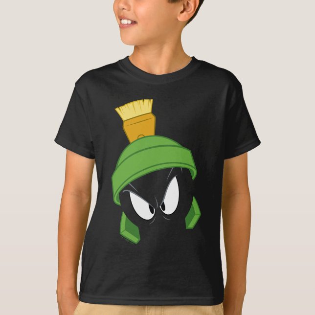 Camiseta MARVIN O MARCIANO™ Rosto Zangado (Frente)