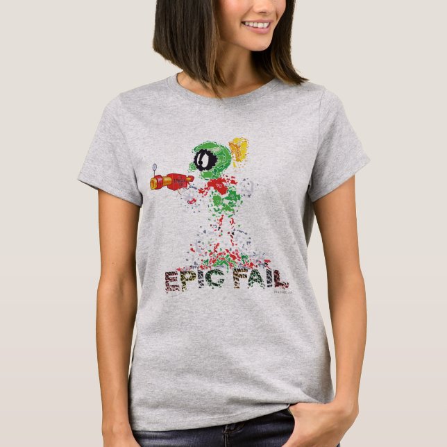 Camiseta MARVIN, O MARTIAN™ Epic Fail (Frente)