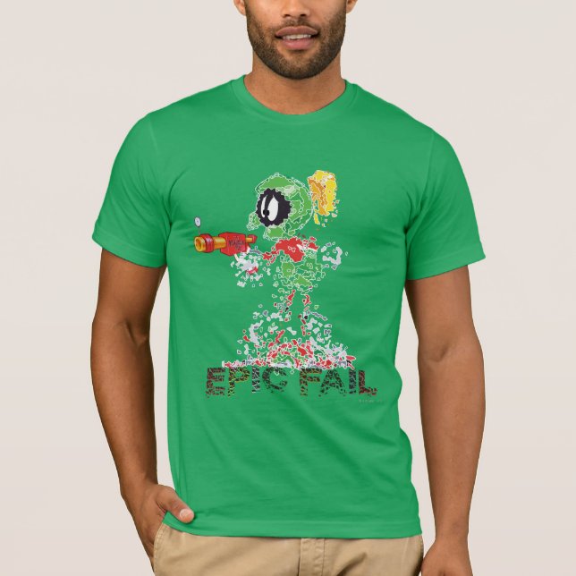 Camiseta MARVIN, O MARTIAN™ Epic Fail (Frente)