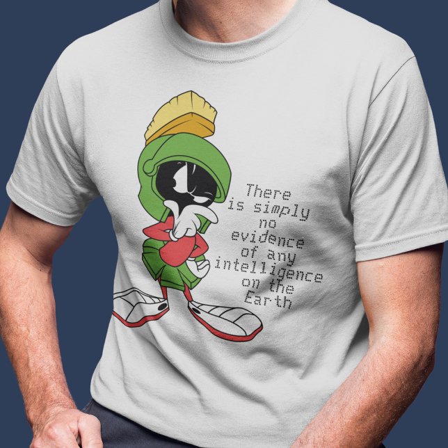 CAMISETA MARVIN, O PENSAMENTO MARTIAN™ (Criador carregado)