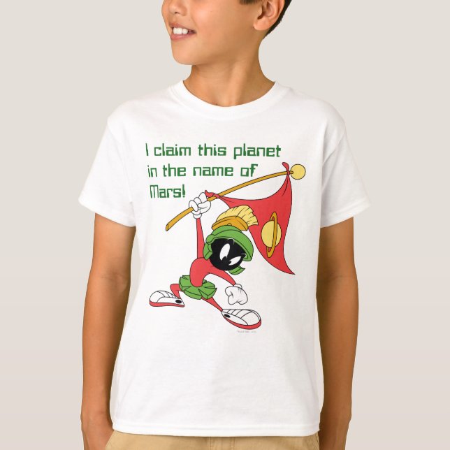 Camiseta MARVIN, O Planeta de Solicitação MARTIAN™ (Frente)