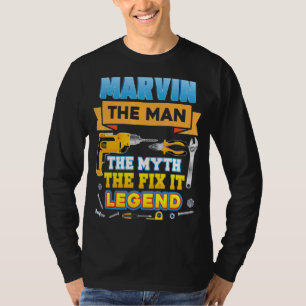 Camiseta Marvin The Man Myx Conserte A Lenda Pai Dia Mecha