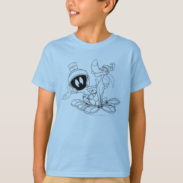 Camiseta MARVIN THE MARTIAN™ and K-9 (Frente)