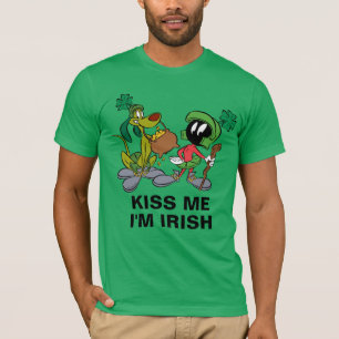 Camiseta MARVIN THE MARTIAN™ com K-9 Ruas. Dia de Patric
