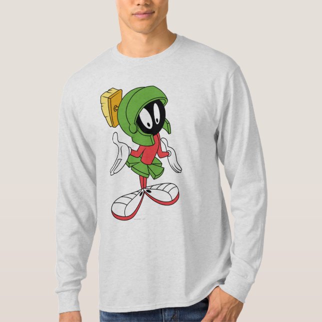 Camiseta MARVIN THE MARTIAN™ Shrug (Frente)