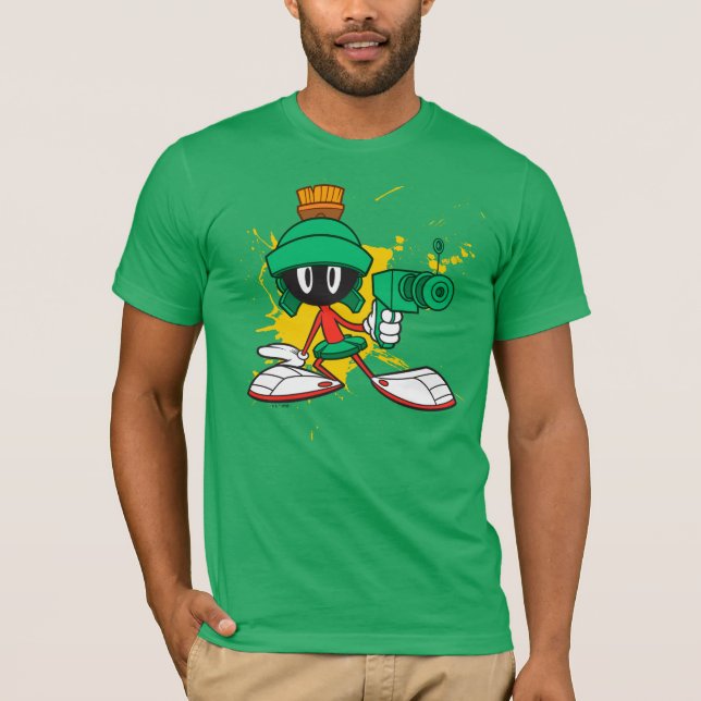 Camiseta MARVIN THE MARTIAN™ WITH A Laser (Frente)