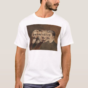 Camiseta Marx, Engels, Lenin, e Stalin