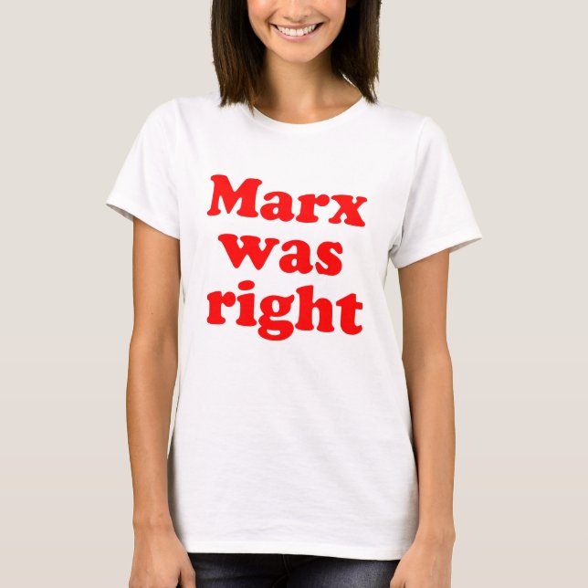 Camiseta Marx era #2 direito (Frente)