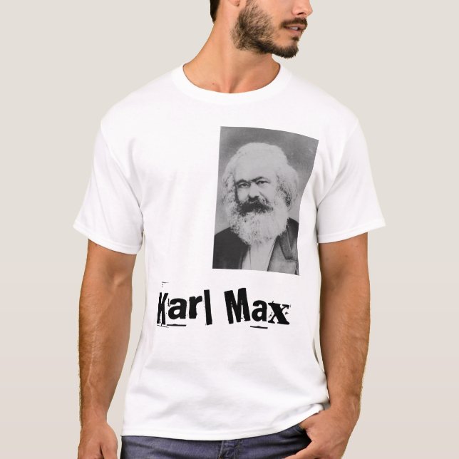 Camiseta Marx. Karl máximo (Frente)
