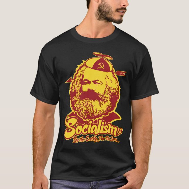Camiseta Marx Socialismo T-Shirt (Frente)