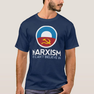 Camiseta Marxismo que nós não podemos acreditar dentro