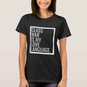 Camiseta Marxista Radical da Guerra da Esquerda Dsa Cl