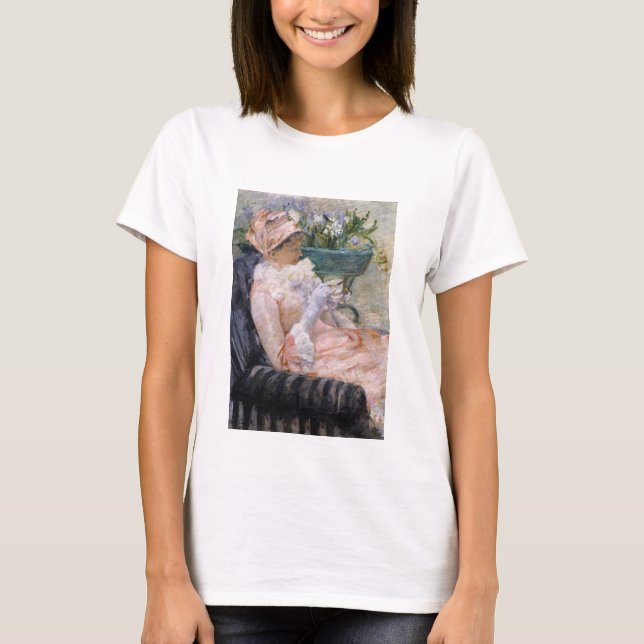 Camiseta Mary Cassatt - A Xícara de Chá (Frente)