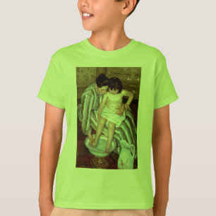 Camiseta Mary Cassatt's The Child's Bath (cerca de 1892)