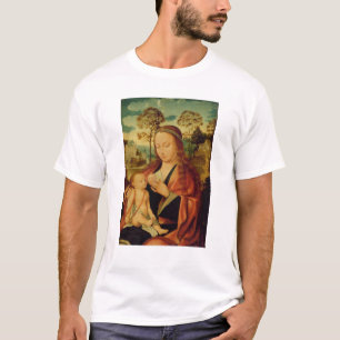 Camiseta Mary com a criança do cristo, início do século 
