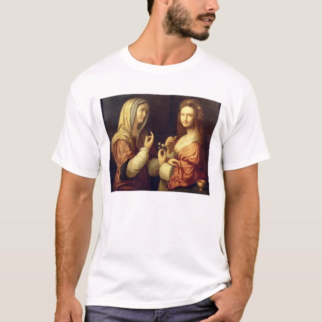 Camiseta Mary e Martha (óleo no painel) (Frente)