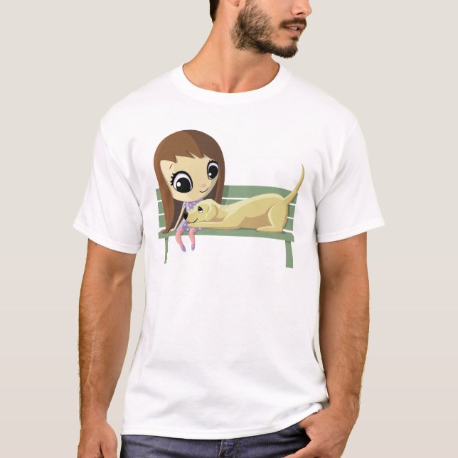 Camiseta Mary e pão torrado o cão (Frente)