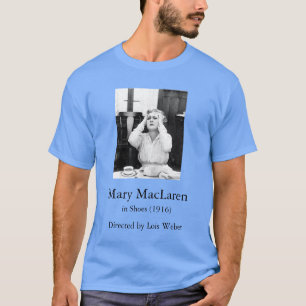 Camiseta Mary MacLaren em Calçados (1916) dir. por Lois Web