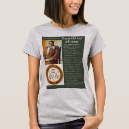 Camiseta Mary McLeod Bethune - Números na História American