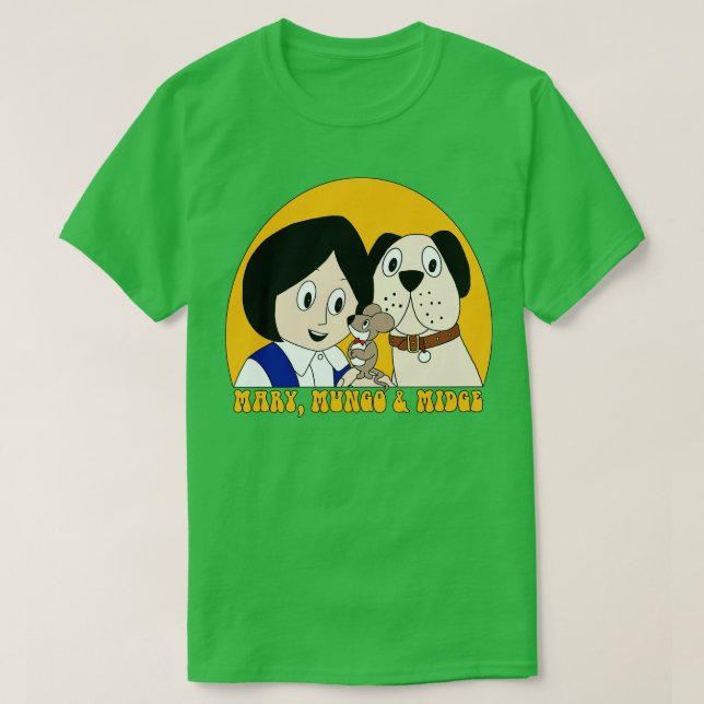 Camiseta Mary Mungo e Midge (Frente do Design)