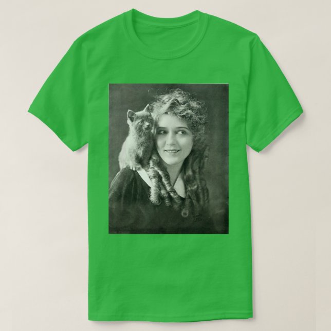 Camiseta Mary Pickford Old Hollywood (Frente do Design)