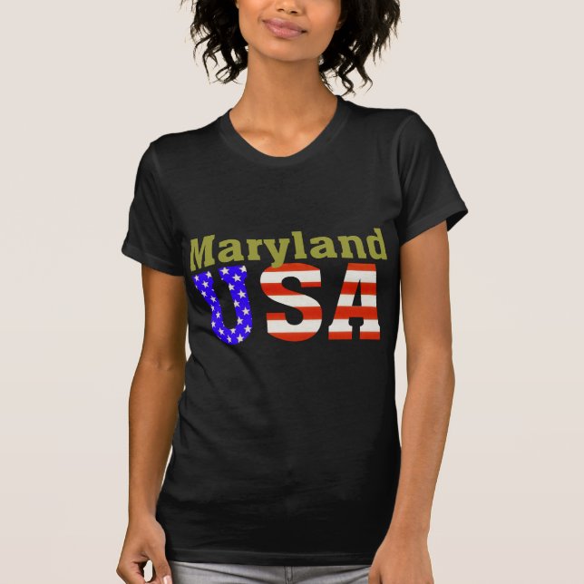Camiseta Maryland EUA! (Frente)