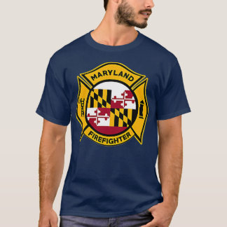 Camiseta Maryland Fire Department Firefighters Firemen