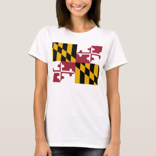 Camiseta Maryland Flag