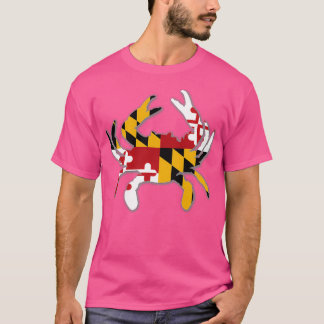 Camiseta Maryland Flag Crab 5