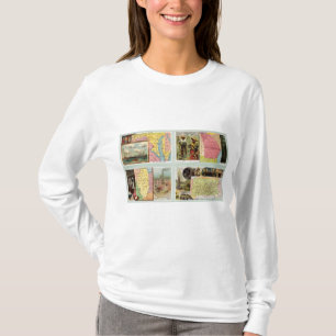 Camiseta Maryland, Geórgia, Illinois, Pensilvânia