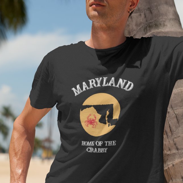Camiseta Maryland Home of the Crabby T-Shirt (Criador carregado)