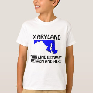 Camiseta Maryland - Linha Tênue Entre o Céu e Aqui
