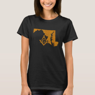 Camiseta Maryland Masons Grand Lodge Af&am Mdmason Padre
