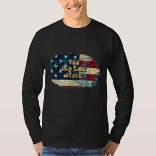 Camiseta Maryland Md Us Flag Motto