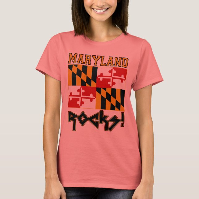 Camiseta Maryland Rocks! (Frente)