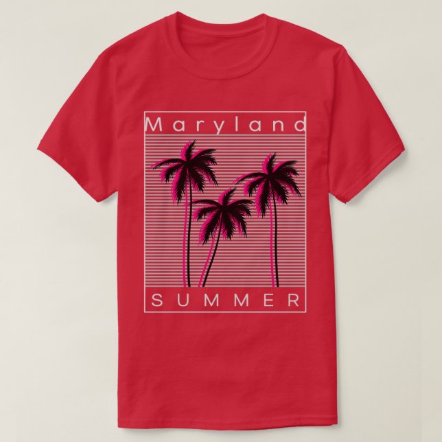 Camiseta Maryland verão (Frente do Design)