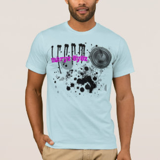 Camiseta Maryz Eyez: T-shirt quebrado do auto-falante