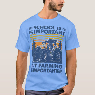 Camiseta Mas a agricultura é importante para os produtores 