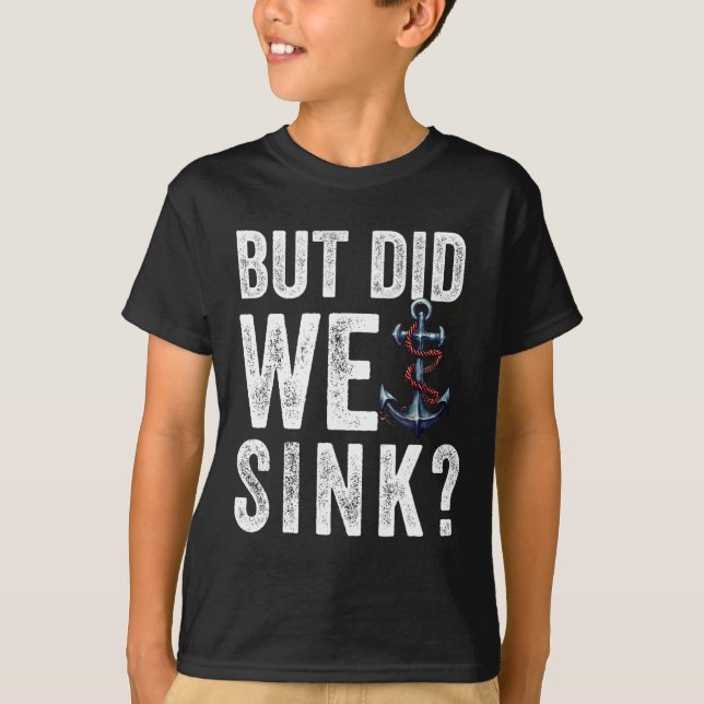 Camiseta Mas Afundamos o Barco Capitão do Pontão  (Frente)