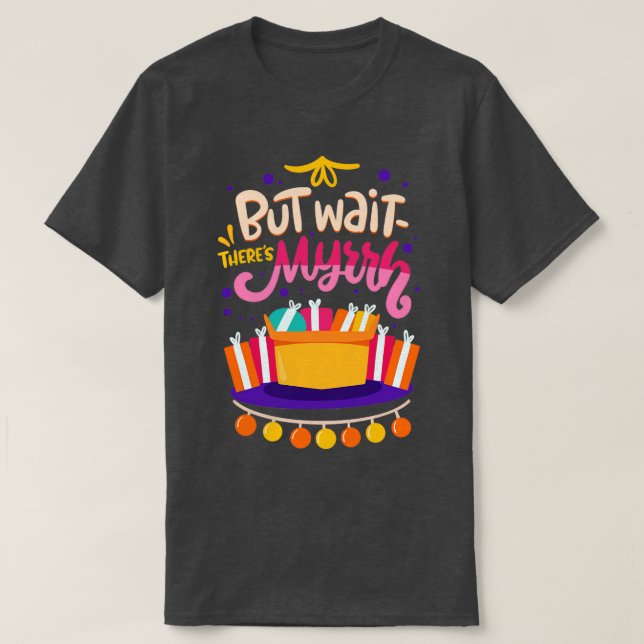 Camiseta Mas Espera Lá O Mira De Natal (Frente do Design)