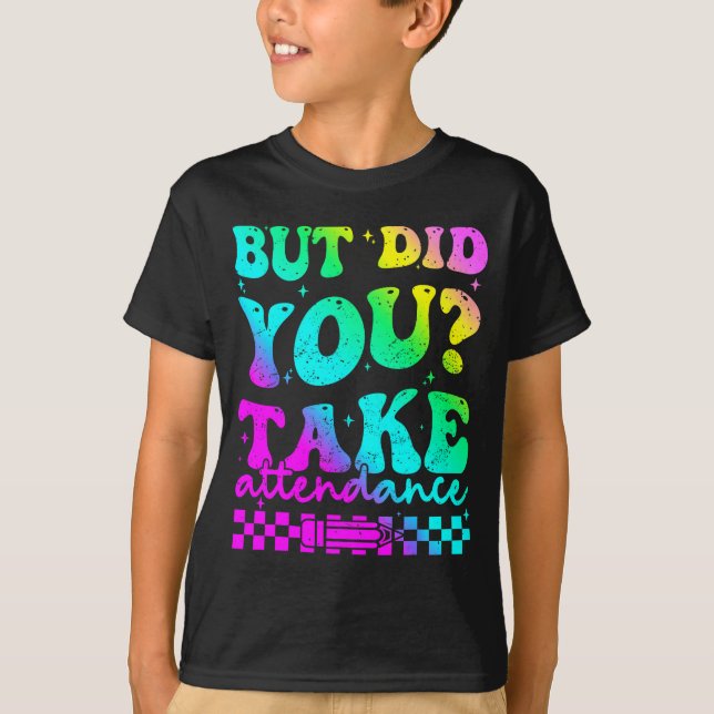 Camiseta Mas fez chamada professor engraçado e descolado (Frente)
