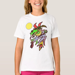 Camiseta Mas foi um bom tiro de peixe, dragão de Grafite