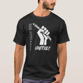 Camiseta Más Ortografia Desamarre! Gramática Humor
