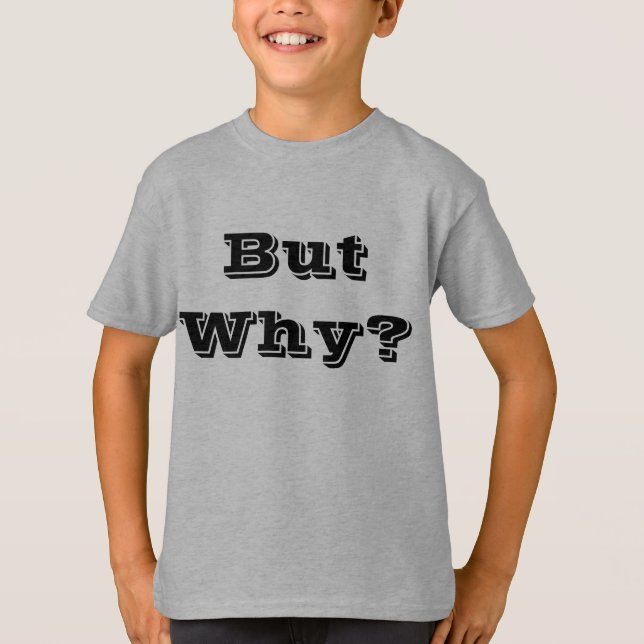 Camiseta Mas por que? (Frente)